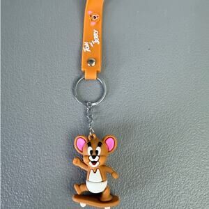 Tom and Jerry Jerry Keychain Cartoon Charm Cute Character Strap